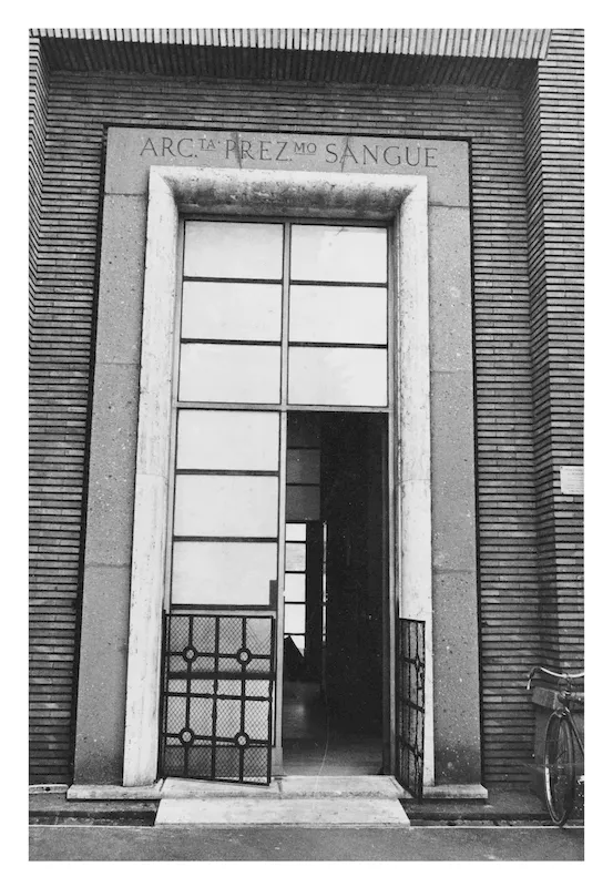 Ingresso alla Cappella dell'Arciconfraternita del Preziosissimo Sangue
