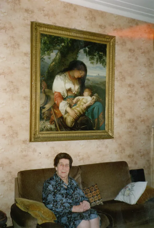 Marie-Louise Hucklenbroich/Baudrihaye avec La Pèlerine du Ponte Molle